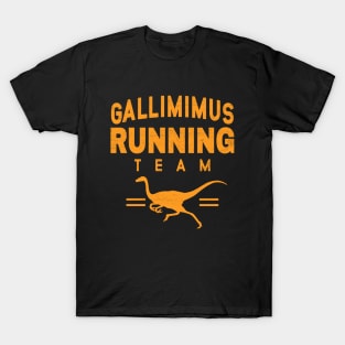 Gallimimus Running Team T-Shirt